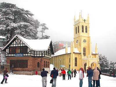 Christ Church in Shimla

