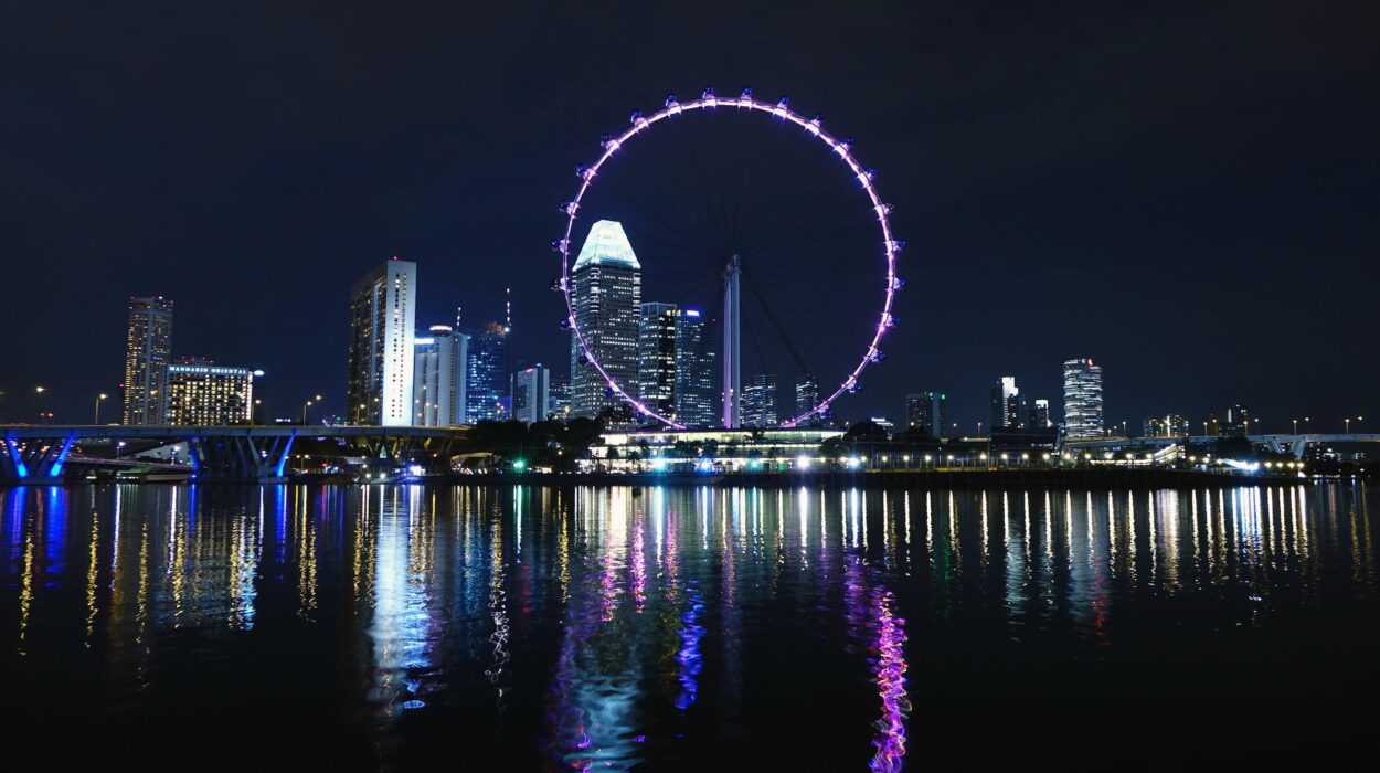 singapore ferris wheel big wheel river 52495
